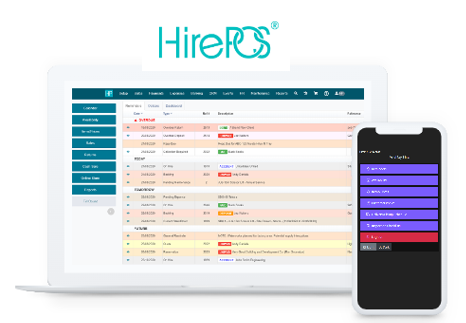 send sms from HirePOS
